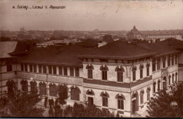 N°3219 W -cpa Galati -Liceul V. Alexandri- - Roemenië