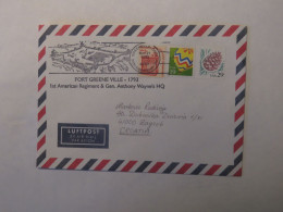 USA AIRMAIL COVER TO CROATIA 1993 - Sonstige & Ohne Zuordnung