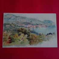 ILLUSTRATEUR LESSIEUX VUE DE MENTON - Lessieux