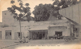 Tunisie - TUNIS - Rue Marr, Café Maure - Ed. L. 906 - Tunisie
