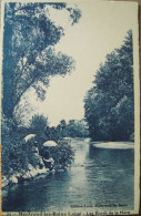 CPA Circa 1920 MONTROND-LES-BAINS Femmes Sur Les Bords De La Mare ,Montbrison Forez,Feurs - Autres & Non Classés