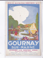 PUBLICITE : Gournay Sur Marne - Lotissement  - Agence Brandon  - Très Bon état - Werbepostkarten