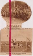 Voetbal Interland Duitsland X Nederland - Orig. Knipsel Coupure Tijdschrift Magazine - 1926 - Zonder Classificatie