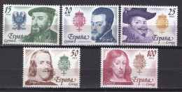 S9454 - ESPANA ESPAGNE Yv N°2198/202 ** Rois - Unused Stamps