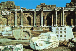 TURQUIE - Side Turkiye - The Roman Libray - Ruines - Vue Générale - Carte Postale Ancienne - Turquie