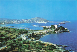 TURQUIE - Kusadasi - Turkiye - Le Quai - La Mer - Bateau - Vue Sur Une Partie De La Ville - Carte Postale Ancienne - Turquie