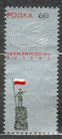 POLAND MNH ** 1530 ARMISTICE DE 1945, Monument Drapeau - Unused Stamps