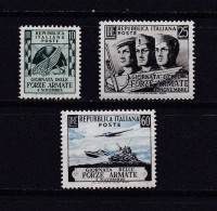 ITALIE 1952 TIMBRE N°637/39 NEUF AVEC CHARNIERE ARMEES - 1946-60: Neufs