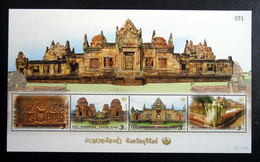 Thailand Stamp SS 2011 Thai Heritage Conservation Day - Thaïlande