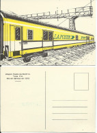 Poste & Facteurs  Wagon Poste De 26.40m Type PA Mise En Service En 1975 - Post