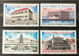 Lot De 4 Timbres Neufs* Saint Pierre Et Miquelon 1969 Yt N° 387 À 390 - Ongebruikt