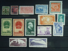 Chine - China - Lot De Timbres Des Années 1950 à 1952 - Blocks & Sheetlets