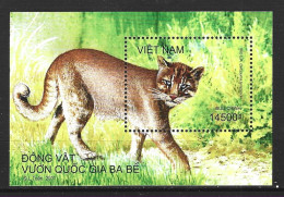 VIET NAM. BF 140 De 2011. Chat De Temminck. - Big Cats (cats Of Prey)