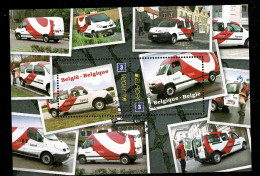 2013 BL205 (4312/4313) Postfris Met 1édag Stempel : HEEL MOOI ! MNH Avec Cachet 1er Jour : Bestelwagens Van Bpost-Camion - 2002-… (€)