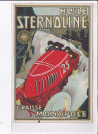 PUBLICITE : Huile Sternoline - Graisse Monopole (automobile)- Très Bon état - Reclame