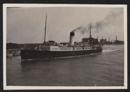 Jolie Photographie De Bateau Paquebot Côte D'Argent Ou Côte D'Azur, Verso Vierge, 8,4 X 5,7 Cm - Barcos