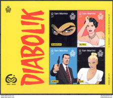 2022 San Marino, Diabolik , 60 Anniversario , Foglietto - MNH** - Blocks & Kleinbögen