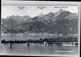 10721918 Montreux VD Montreux Les Verreaux Dent De Jaman * Montreux - Other & Unclassified