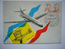 Avion / Airplane / AIR FRANCE / Caravelle / Carte Maximum - 1946-....: Modern Era