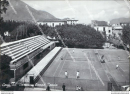 As515 Cartolina Cava Dei Tirreni Campo Tennis Provincia Di Salerno - Salerno