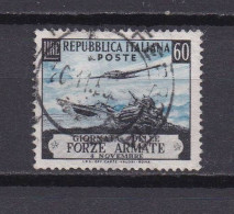 ITALIE 1952 TIMBRE N°639 OBLITERE ARMEES - 1946-60: Afgestempeld