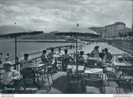 Ah683 Cartolina Crotone Citta' La Spiaggia - Crotone
