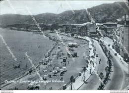 Ao609 Cartolina Crotone Citta' Lungomare Spiaggia Balneare - Crotone