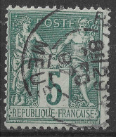 Lot N°87 N°75, Oblitéré Cachet à Date MEUSE BAR-LE-DUC - 1876-1898 Sage (Type II)