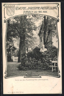 AK Durlach, Gewerbe U. Industrie-Ausstellung 1903, Partie Im Schlossgarten Des Ausstellungs-Parks  - Exhibitions