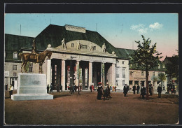 AK Internationale Baufachausstellung Leipzig 1913, Portal An Der Reitzenhainer Strasse  - Exposiciones