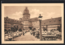 AK Leipzig, Internationale Baufachausstellung 1913, Hof Der Pleissenburg  - Exhibitions