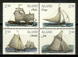 Aland 1995 / Ships MNH Barcos Schiffe Bateaux / Mp15  38-19 - Barche
