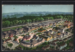 AK Bern, Schweizerische Landes-Ausstellung 1914, Ausstellungsgelände Gegen Norden  - Exposiciones
