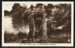 AK Filmszene, Werner Fuetterer, Dorothea Wieck, Ich Hab` Mein Herz In Heidelberg Verloren ...  - Acteurs