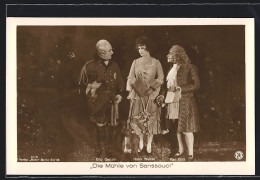 AK Schauspielerin Hanni Weisse Mit Otto Gebühr Und Karl Götz In Einer Filmszene Aus Die Mühle Von Sanssouci  - Acteurs