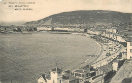 Postcard Spania San Sebastián Coast View - Guipúzcoa (San Sebastián)