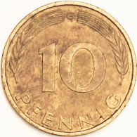 Germany Federal Republic - 10 Pfennig 1979 G, KM# 108 (#4665) - 10 Pfennig