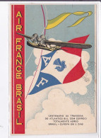 PUBLICITE : "Air France Brasil" (centenaire De La Traversée De L'Atlantique) - Bon état - Publicidad