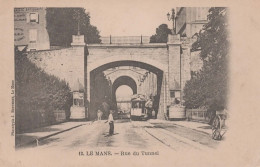 CPA  LE MANS - La Rue Du Tunnel - Vers 1902 - Haut De La Rue Débouchant Sur Les Jacobins - Le Mans