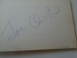 D203329  Signature -Autograph  - Igor Oistrakh Violinist And Carlo Cossutta Italian (Slovene) Tenor  1981 - Cantanti E Musicisti