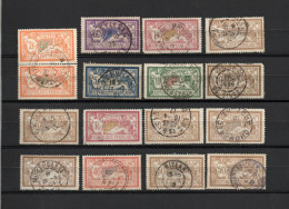 France Types Merson  16 Timbres Pour Recherches - 1900-27 Merson