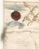 N°2054 ANCIENNE LETTRE DE ELISABETH DE NASSAU AU PRINCE DE SEDAN AVEC CACHET DE CIRE ET RUBAN PAS DE DATE - Historische Documenten