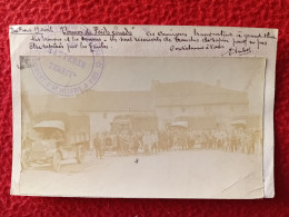 CONVOIS POIDS LOURDS CAMIONS A LIRE CACHET MILITAIRE A VOIR CARTE PHOTO 1915 - Guerre 1914-18