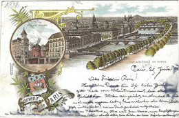 75 - PARIS - SOUVENIR DE PARIS - Précurseur 10 - Other & Unclassified