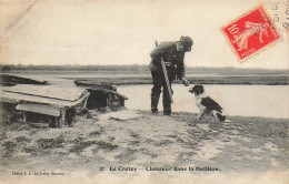 RARE  80 LE CROTOY CHASSEUR DANS LA MOLLIERE - Le Crotoy