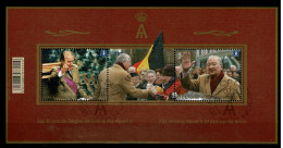 2013 BL208 (4350/4351) Postfris Met 1édag Stempel : HEEL MOOI ! MNH Avec Cachet 1er Jour : ALBERT II... - 2002-… (€)