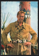 AK Schauspieler Lex Barker Im Indianerkostüm  - Schauspieler