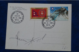 1989 Signed Boukreev + 1 Mountaineer Kanchenjunga USSR Russia Expedition Mountaineering Escalade Himalaya - Sportifs