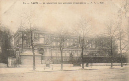 75 PARIS LE MINISTERE DES AFFAIRES ETRANGERES - Andere Monumenten, Gebouwen