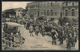 CPA Conflans, Ein Transport Verwundeter Des Soldats  - Andere & Zonder Classificatie